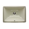 Nantucket Sinks 16 Inch X 11 Inch Undermount Ceramic Sink In Bisque UM-16x11-B